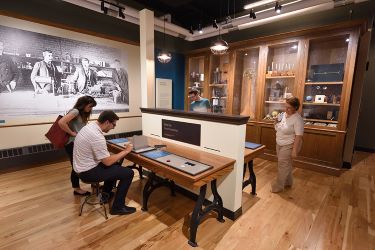 Beat the Great Bambino exhibit in the CCHP Museum.